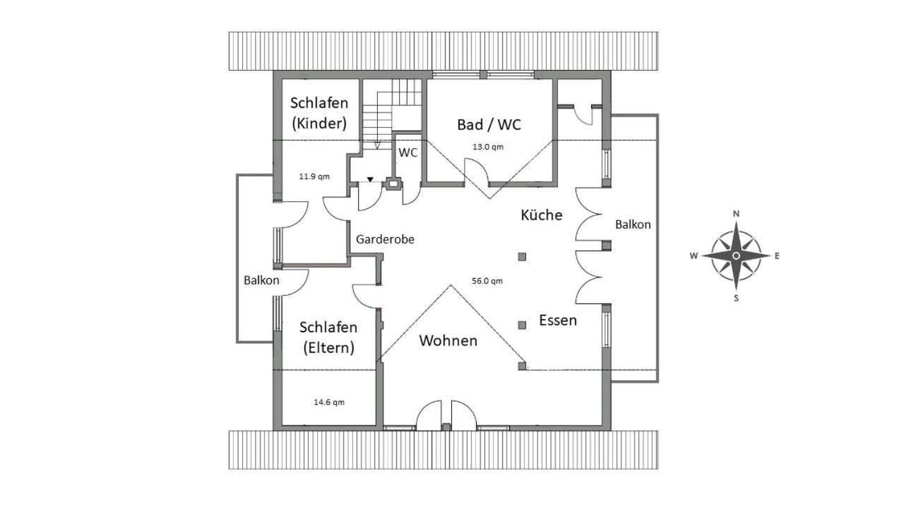 Ferienwohnung Lichtblick Rieden Exterior foto
